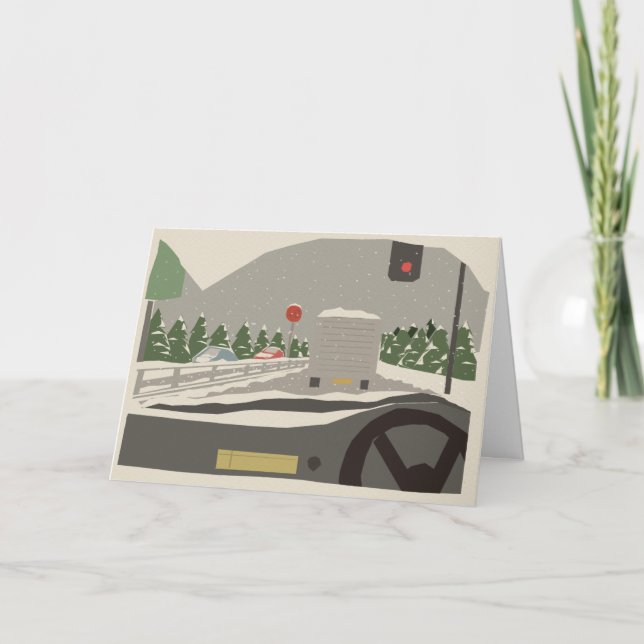 December dag helgkort (Framsida)