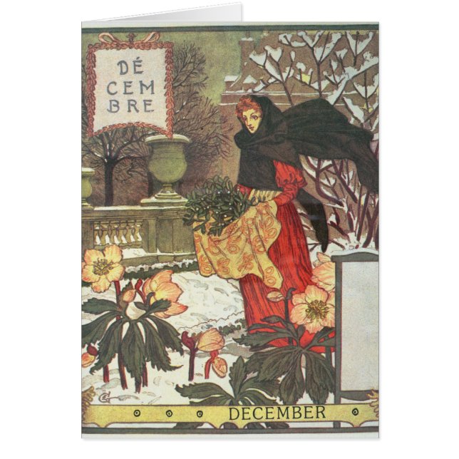 December Hälsningskort (Framsidan)