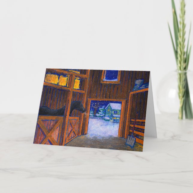 december helgkort (Framsida)