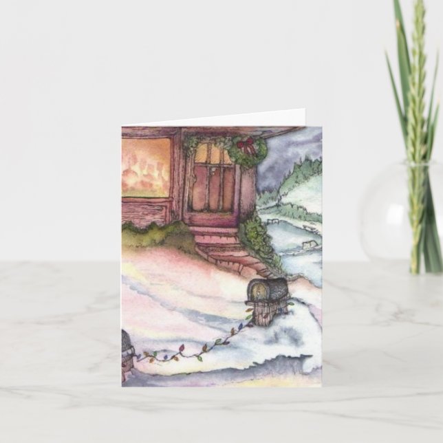 December i Garden Helgkort (Framsida)