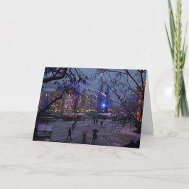 december i Ljubljana Helgkort