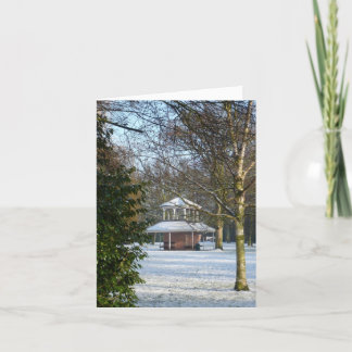 "December" Notecard Helgkort