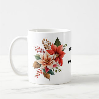 DECEMBER - POINSETTIA KAFFEMUGG