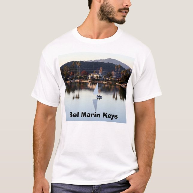 December seglar, BelMarin nycklar T Shirt (Framsida)
