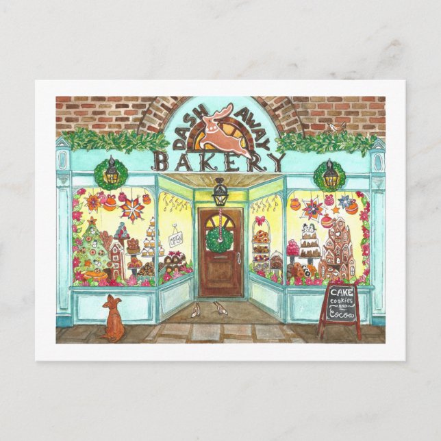 december vykort (Framsida)