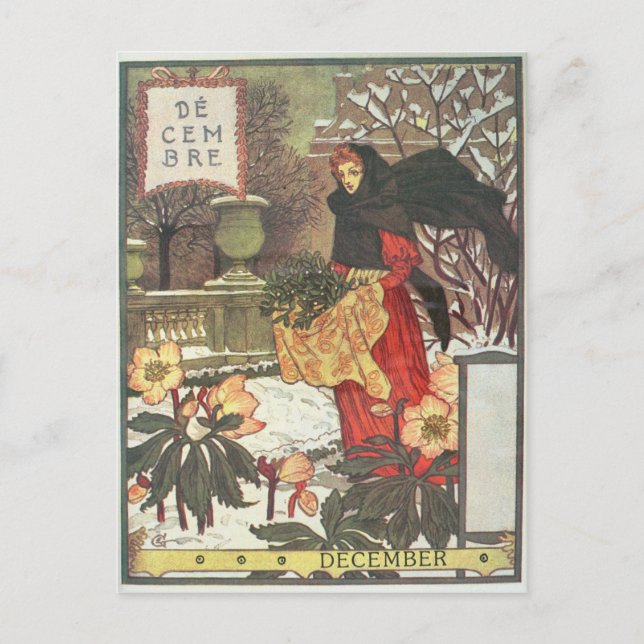 december vykort (Framsida)