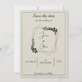 "decemberartikel i Kärlek" Spara datumet Inbjudningar