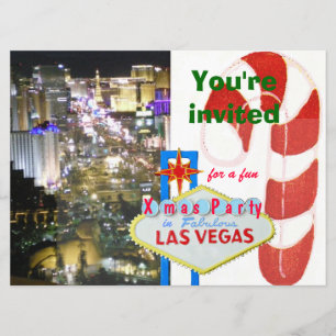 Decemberbröllop i Las Vegas Inbjudningar