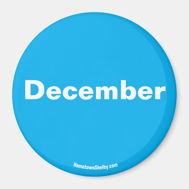 decembermagnet magnet (Framsidan)