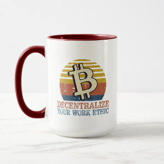 Decentralisera ditt arbete etiskt | Kryptoinvester Mugg