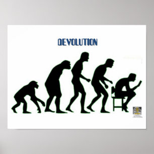 DECENTRALISERING - modern man nedstigning in i…, Poster
