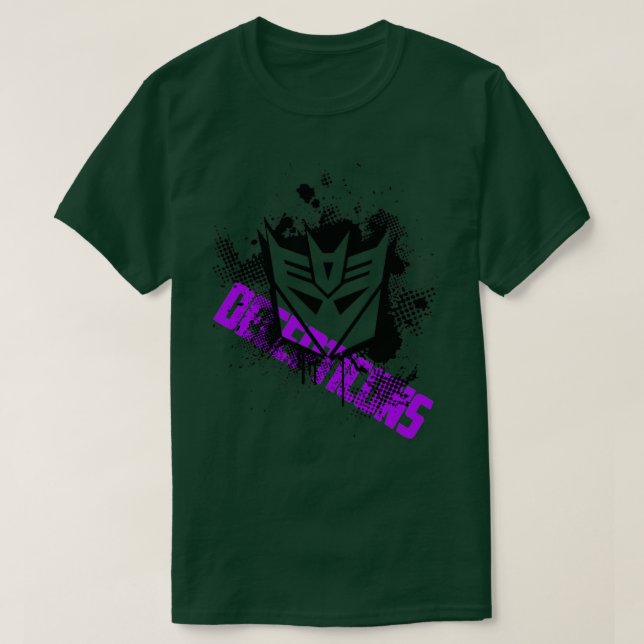 DECEPTICONS Sopor Polka stil T Shirt (Design framsida)