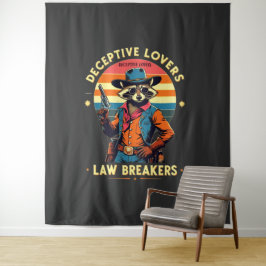🐾 "Deceptive Älskare, Law Breakers" - Raccoon 🔥