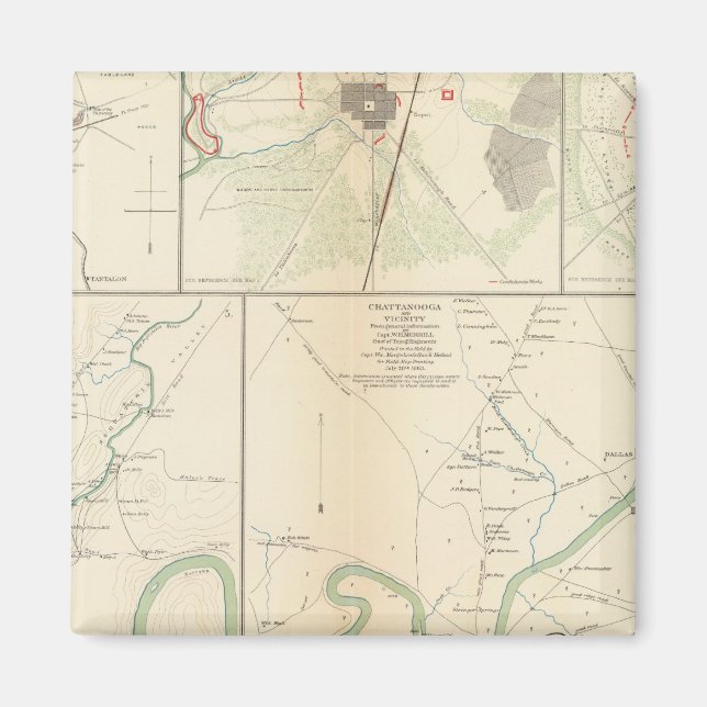 Decherd, Manchester, Tullahoma, Jasper Magnet (Framsidan)