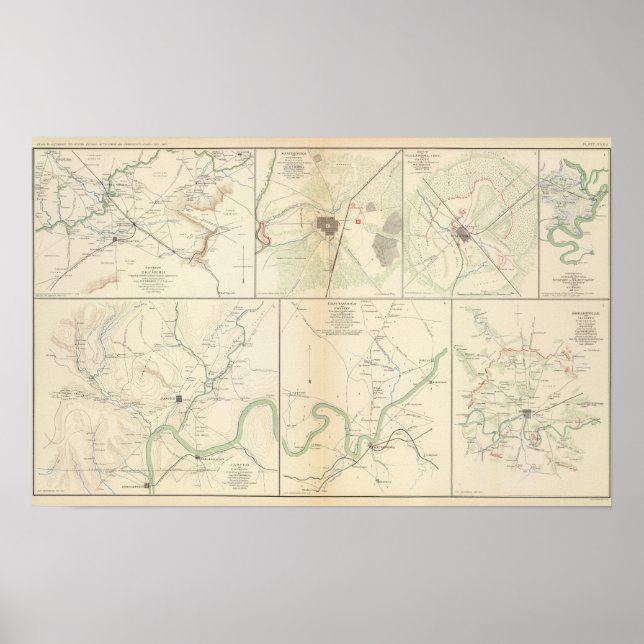 Decherd, Manchester, Tullahoma, Jasper Poster (Framsidan)