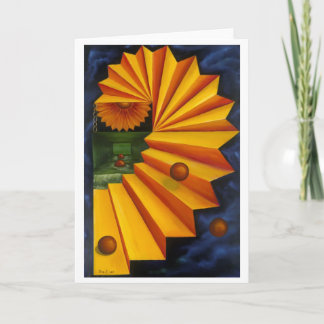 Dechiffrera resan - hälsningkort kort