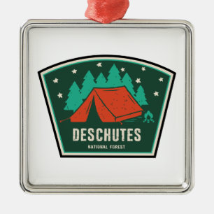 Dechutes National Forest Camping Julgransprydnad Metall