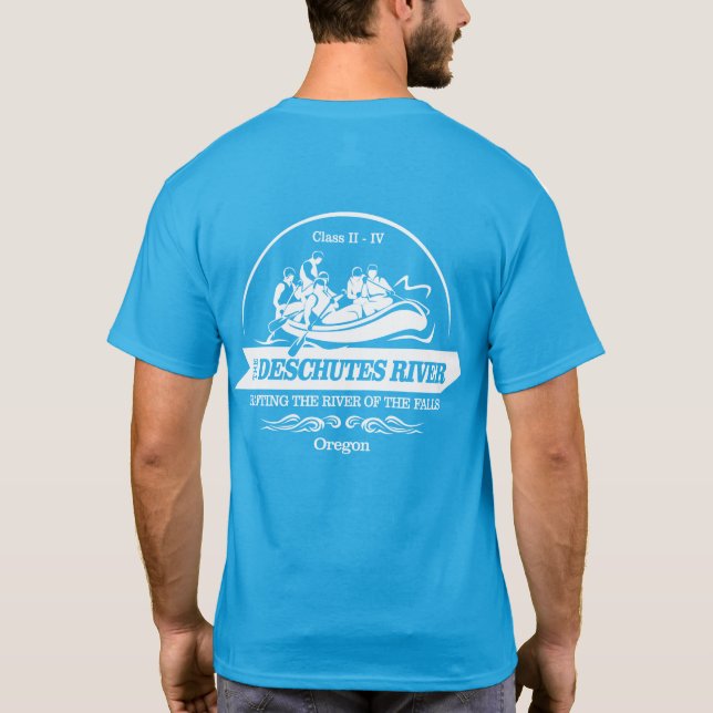 Dechutes River (ympning2) T Shirt (Baksida)