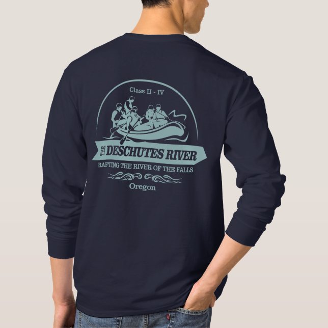 Dechutes River (ympning2) T Shirt (Baksida)