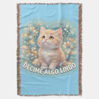 Decime Algo Lindo Cute Cat Baby Bodysuit - Pastel Filt