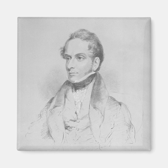 Decimus Burton, litografi av Maxim Gauci Magnet (Framsidan)