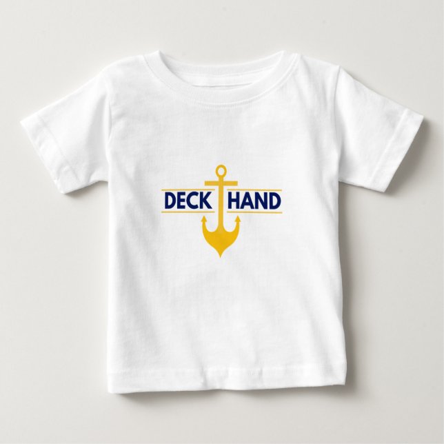 Deck Hand AKA Lead Deckhand T Shirt (Framsida)