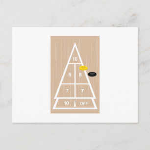 Deck Shuffleboard Vykort