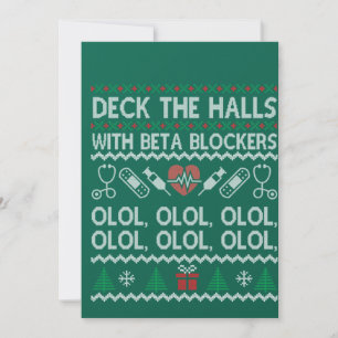 Deck The Halls With Beta-blockerare OLOL Inbjudningar