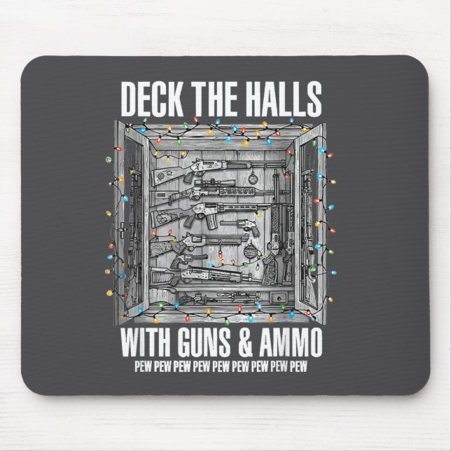 Deck The Halls With Guns And Ammo  Musmatta (Framsidan)