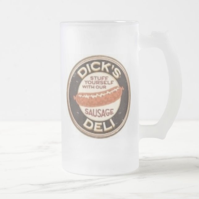 Deckare Deli Frostat Ölglas (Höger)