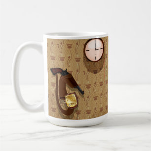 Deckare polis märke kaffemugg