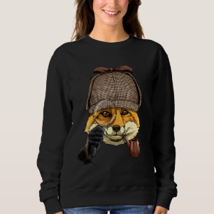 Deckare Räv Spion Inspektör Privatdetektiv F T Shirt