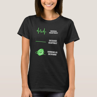 Deckhand Roustabout Mechanics Equipment Worker T Shirt