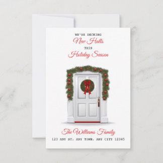 Decking New Halls New Home Announcement Meddelande