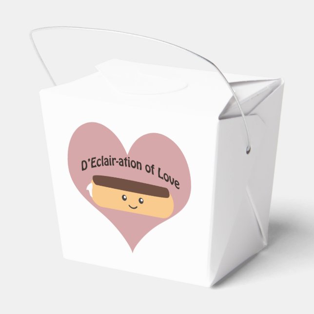 D'eclair-ation of Kärlek Presentaskar (Baksidan Sidan)