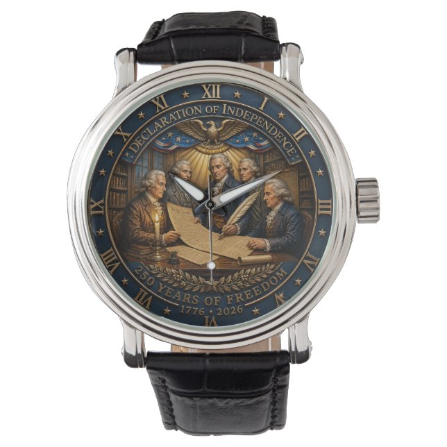 Declaration of Independence 250th Anniversary Armbandsur (Framsida)