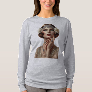 DECO DIVA SHIRT (GRÅTT) T