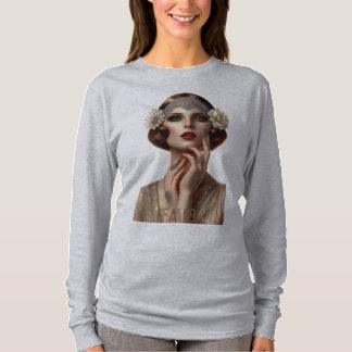 DECO DIVA SHIRT (GRÅTT) T SHIRT