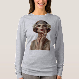 DECO DIVA SHIRT (GRÅTT) T SHIRT