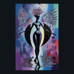 Deco Dreaming - Ken Gage Art Poster<br><div class="desc">Deco Dreaming. 2024, Ken Gage. Digital konst: popsurrealism.</div>