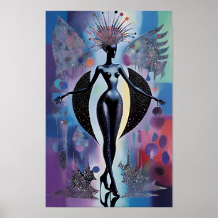 Deco Dreaming - Ken Gage Art Poster