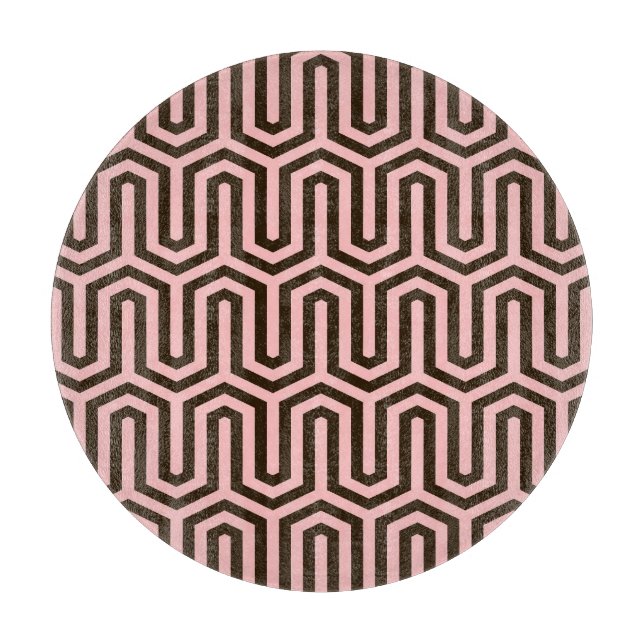 Deco egyptisk motiv - rosa och choklad (Framsidan)