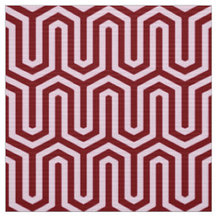 Deco egyptiskt motiv - burgundy och rosor tyg