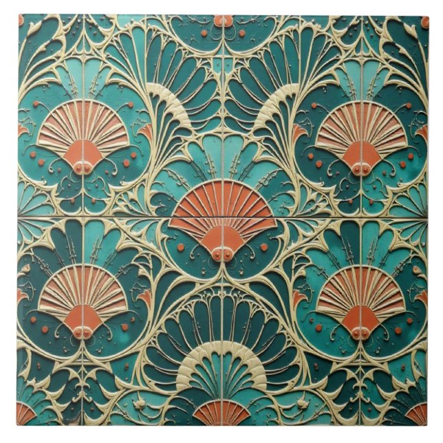 Deco Fläkt Symmetry Kakelplatta (Framsidan)