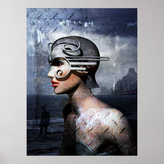 Deco Girl Poster (Framsidan)