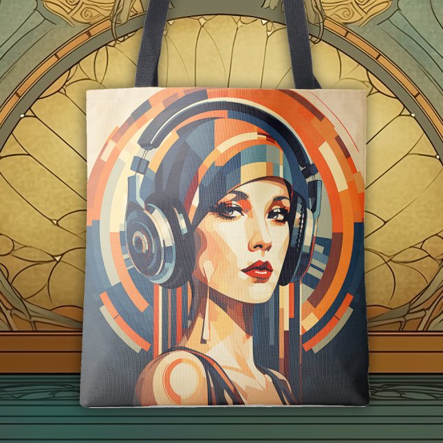 Deco Glamour Reimagined Tygkasse (Skapare uppladdad)
