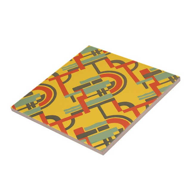 Deco guld Geo Kakelplatta (Sidan)
