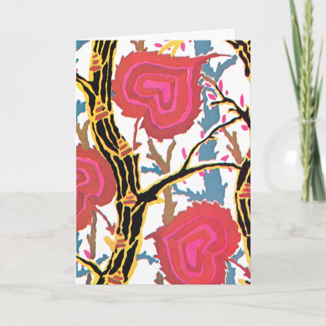 Deco hjärtor kort (Framsida)