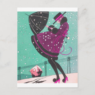 Deco Illustration Vykort