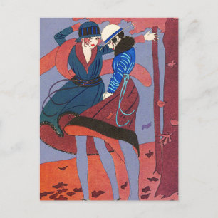 Deco Illustration Vykort